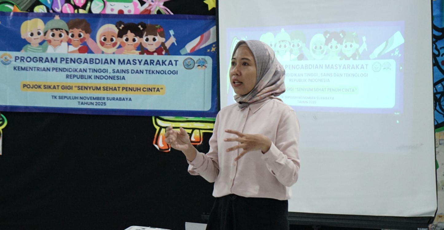 Program Pengabdian Kepada Masyarakat Universitas Hang Tuah Wujudkan “Pojok Sikat Gigi: Senyum Sehat Penuh Cinta” Di Tk Sepuluh November Surabaya