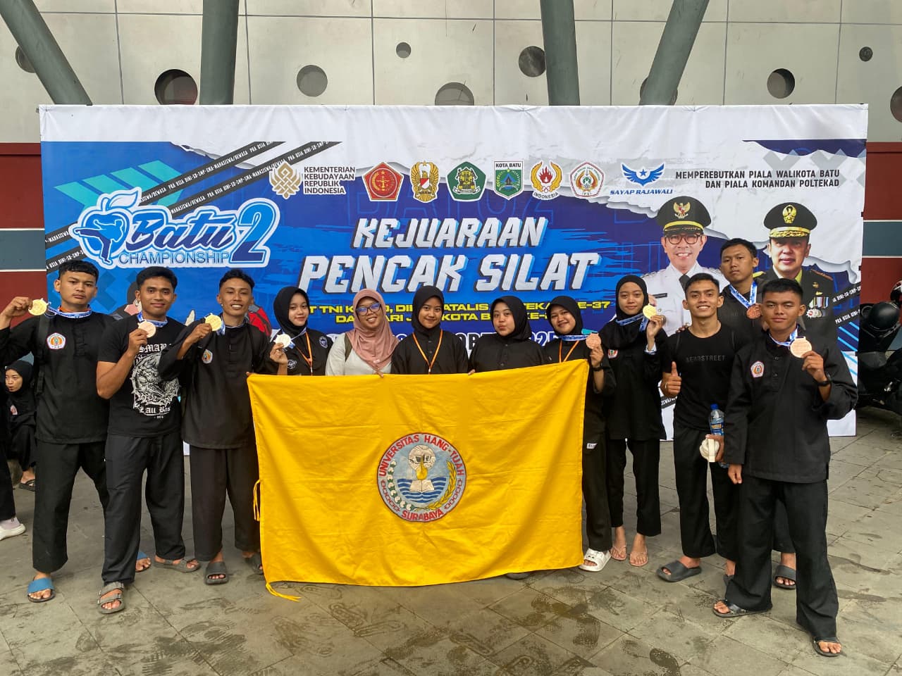 Atlet Pencak Silat Universitas Hang Tuah Raih Prestasi Gemilang di Batu Championship 2 Tahun 2025