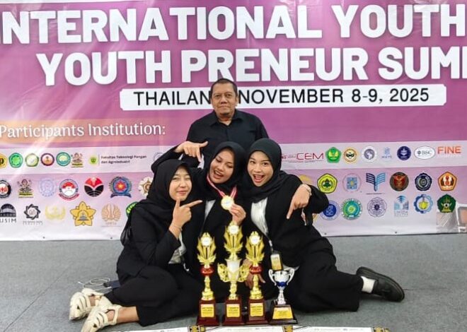 Mahasiswa Fakultas Kedokteran UHT Raih Prestasi Internasional di Bangkok