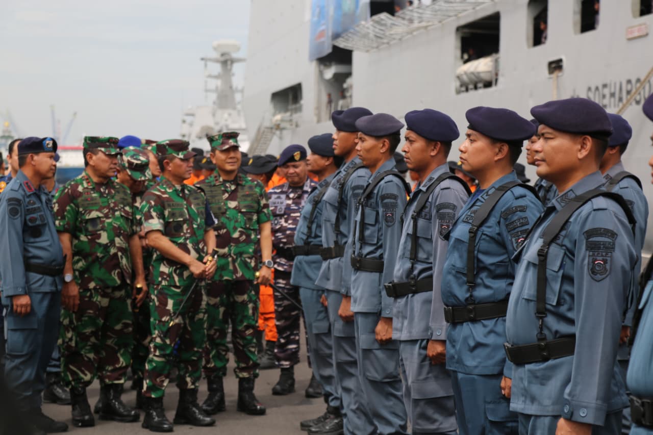 Libatkan Unsur Koarmada II, Kodiklat TNI Gelar Latihan Kesiapsiagaan Operasional Koarmada RI Tahun 2025
