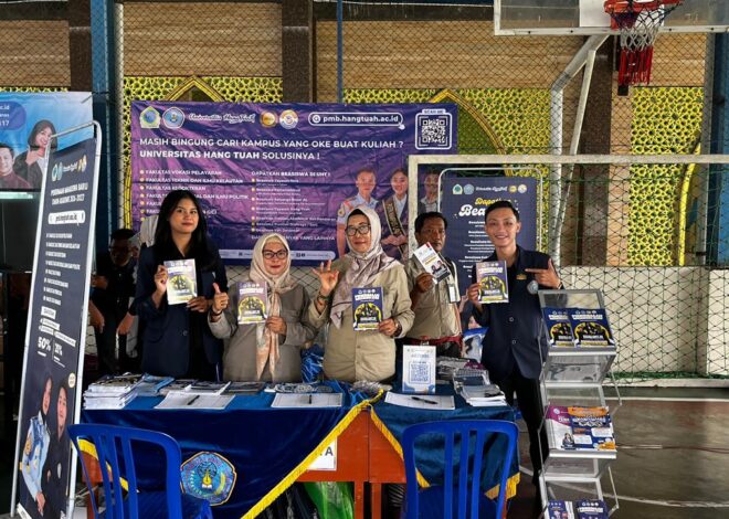 Universitas Hang Tuah Surabaya Perkuat Sinergi Pendidikan di Campus Expo SMA Hang Tuah 1 Surabaya