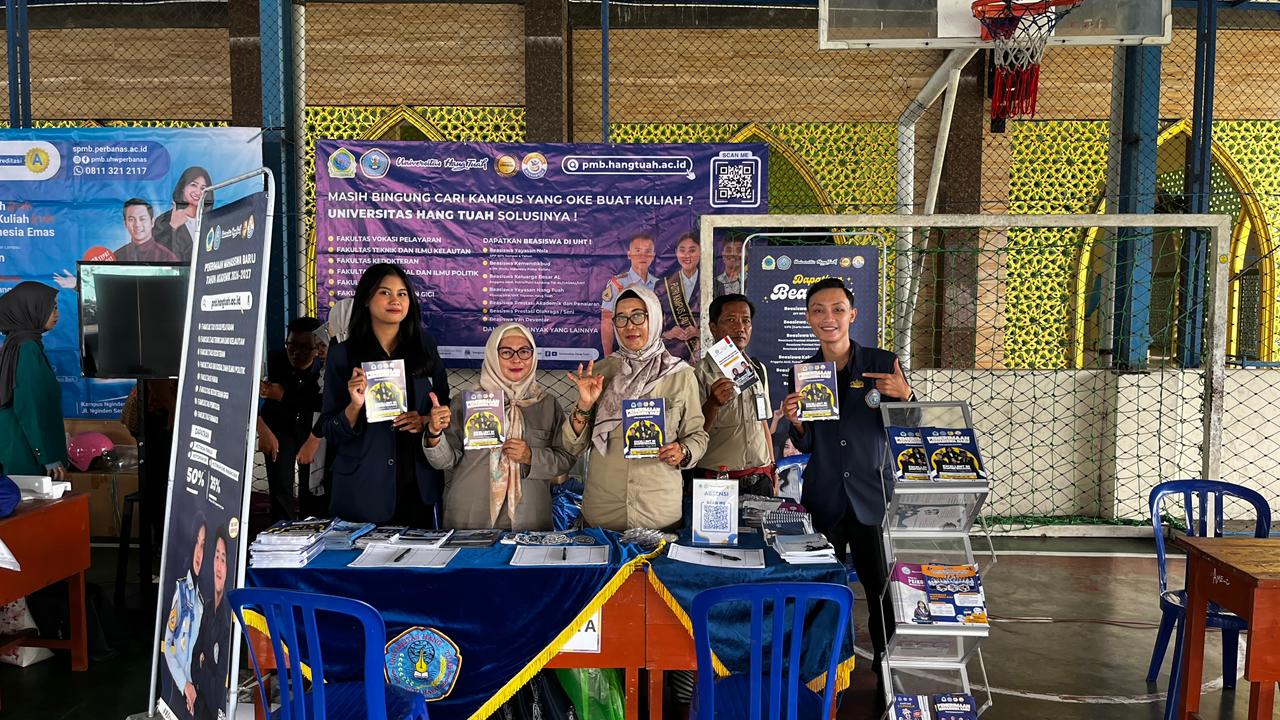 Universitas Hang Tuah Surabaya Perkuat Sinergi Pendidikan di Campus Expo SMA Hang Tuah 1 Surabaya