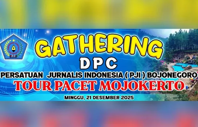 PJI Bojonegoro Kumpul di Pacet, Ada Kejutan Akhir Tahun