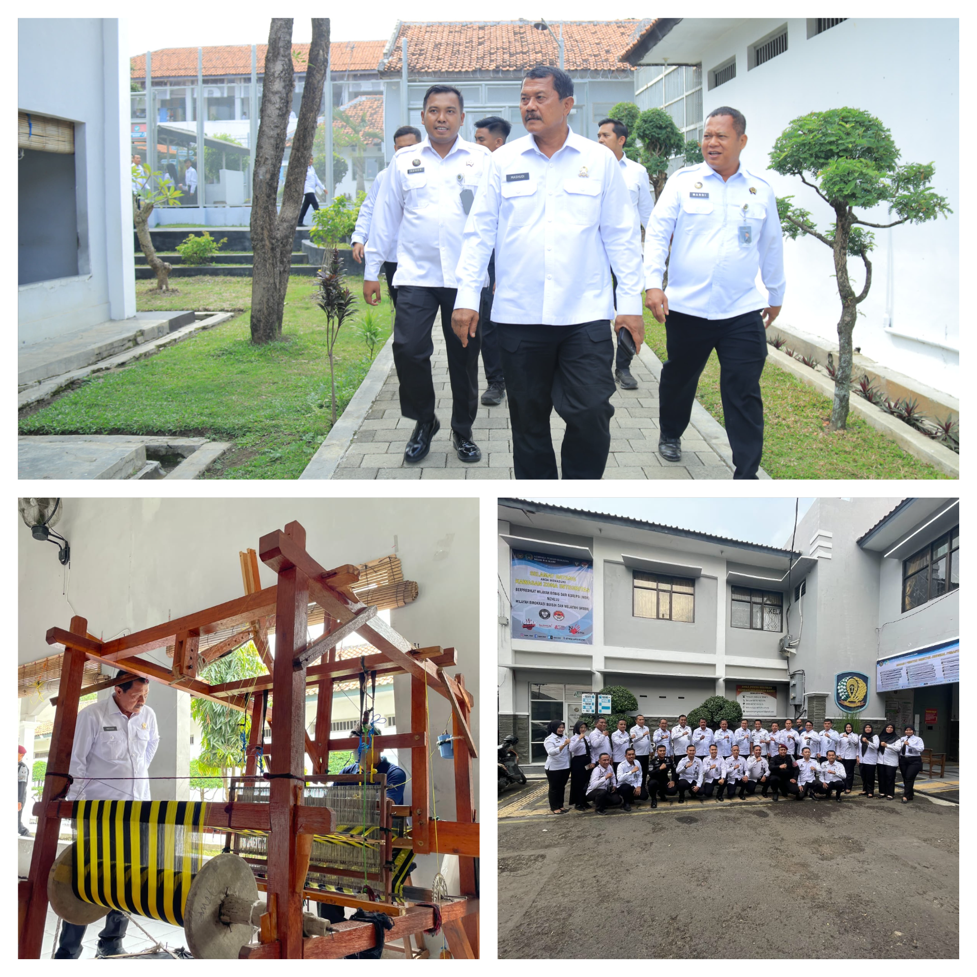 Kepala Lapas Batang Hadiri Kunjungan Kerja Dirjen Pemasyarakatan ke Lapas Kelas IIB Slawi