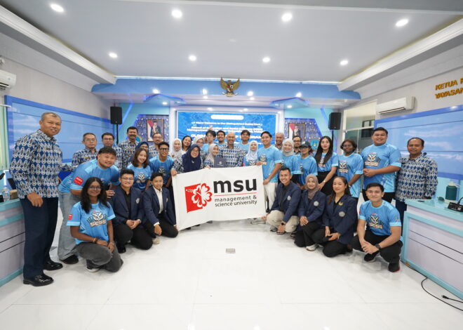 UHT–MSU Malaysia Wujudkan Pembelajaran Lintas Negara melalui Collaborative Class dan Community Service