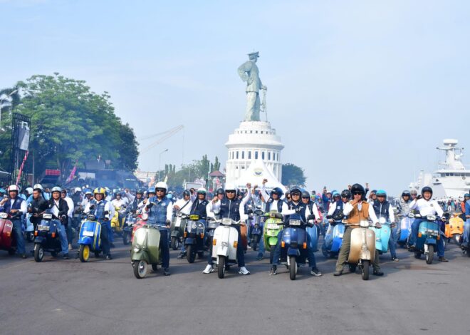 Komandan dan Wadan Puspenerbal Hadiri Fleet Festival Peringatan Hari Armada Rl 2025