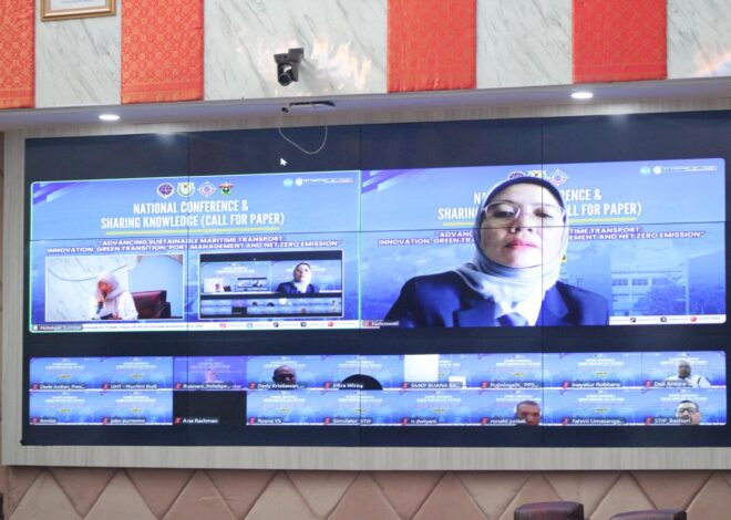 UHT Menginspirasi: Dosen Vokasi Pelayaran Bicara Marine Environment Sustainability di Konferensi Nasional