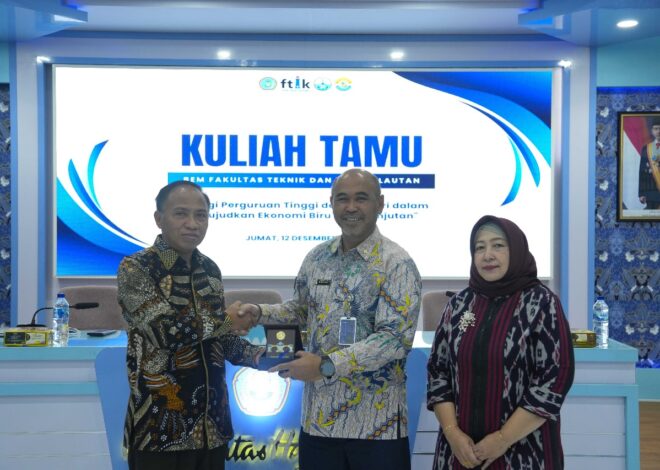 Perkuat Kolaborasi Maritim, BEM FTIK UHT Gelar Seminar Ekonomi Biru Berkelanjutan