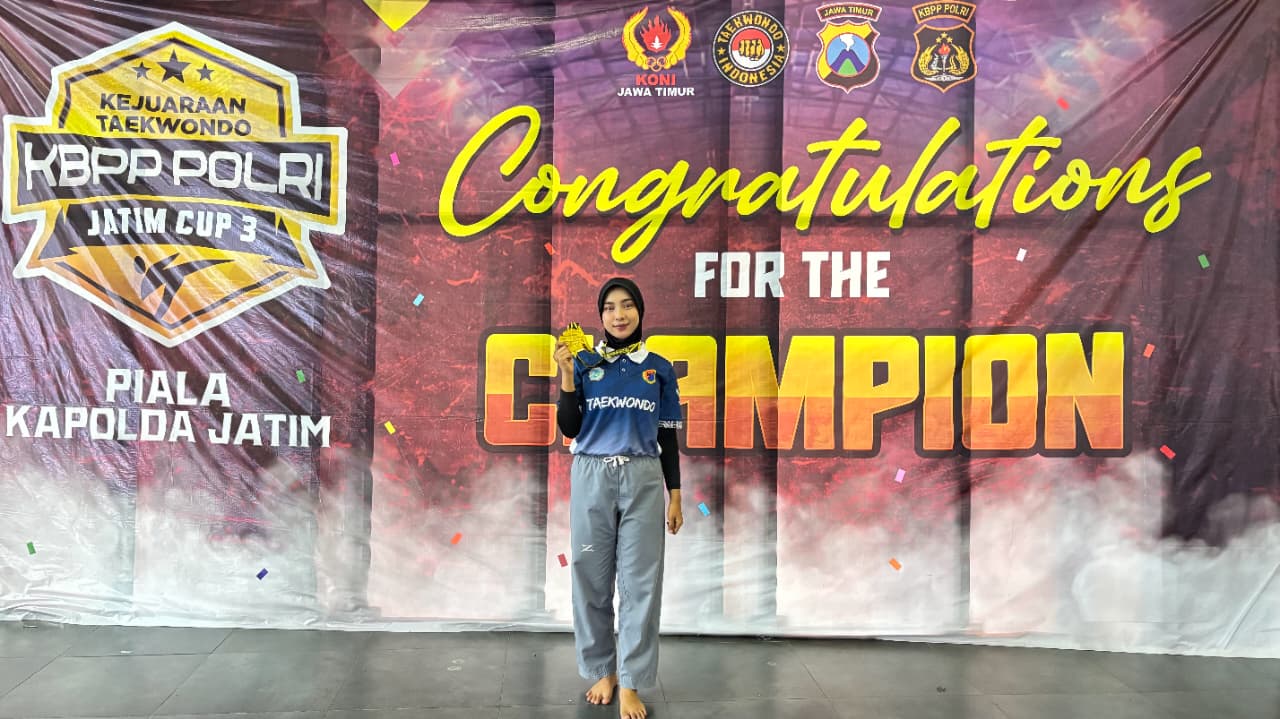 Mahasiswa FKG Universitas Hang Tuah Borong Dua Medali Emas di KBPP POLRI Jatim Cup 3