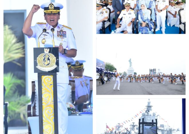 Rektor Universitas Hang Tuah Hadiri Peringatan Hari Armada RI Tahun 2025 di Koarmada II Surabaya