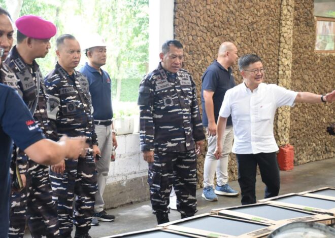 Komandan Kodaeral V Laksanakan Courtesy Call Kepada Direktur Utama PT. Arwana di Kabupaten Gresik