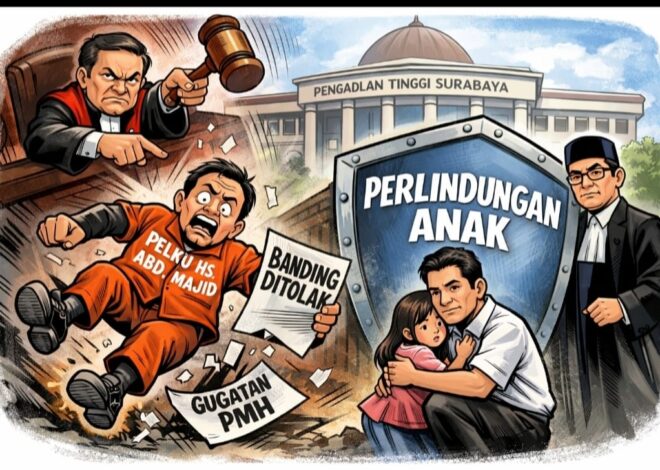 PT Surabaya Perkuat Perlindungan Anak: Banding Pelaku Kekerasan Seksual di Bawean Ditolak