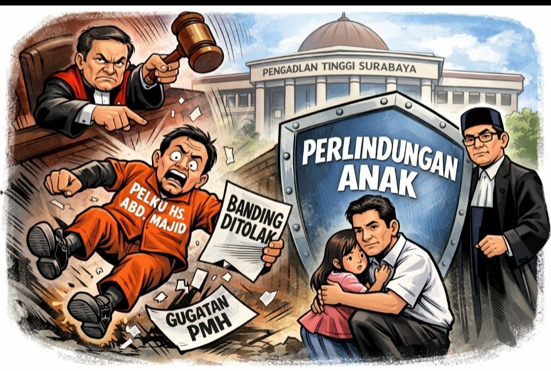 PT Surabaya Perkuat Perlindungan Anak: Banding Pelaku Kekerasan Seksual di Bawean Ditolak