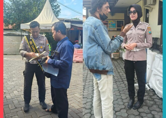 Polantas Menyapa, Satlantas Tingkatkan Pelayanan Humanis di Samsat Surabaya Utara