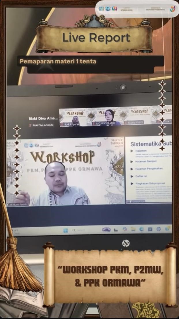 Workshop PKM, P2MW, dan PPK Ormawa: “Kupas Tuntas PKM, P2MW, dan PPK Ormawa”