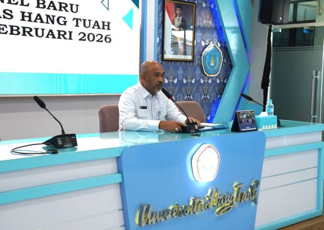 Pengarahan Personel Baru Universitas Hang Tuah, Rektor Ingatkan Etika dan Komitmen Melayani Mahasiswa