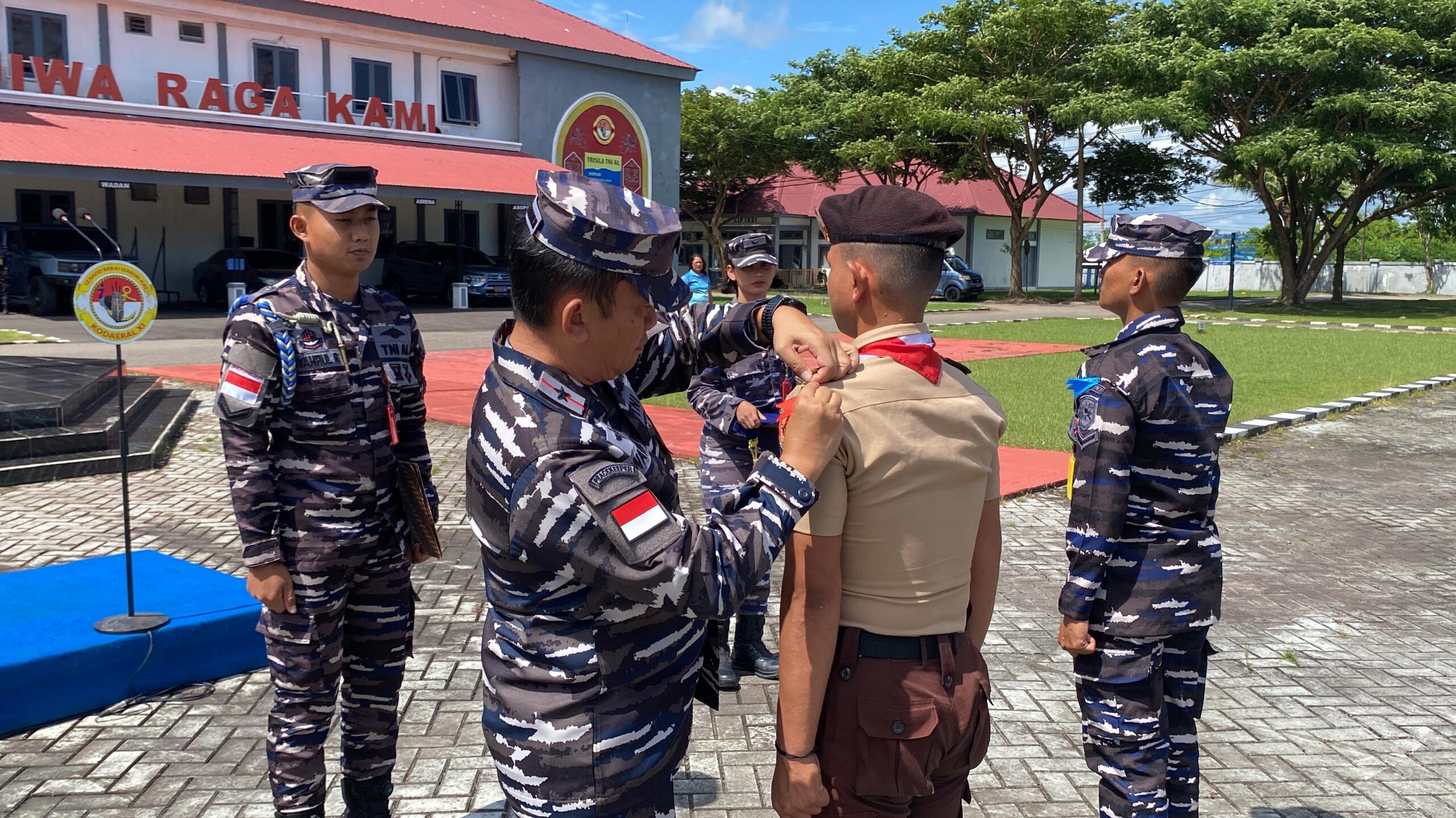 Ratusan Kadet Muda Binaan Kodaeral XI Ikuti Program KKRI TW I Tahun 2026