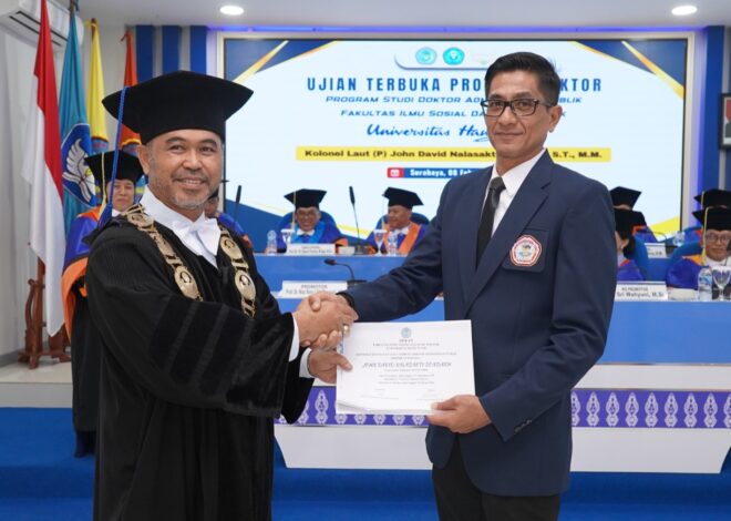 Program Doktoral FISIP UHT Cetak Doktor ke-10