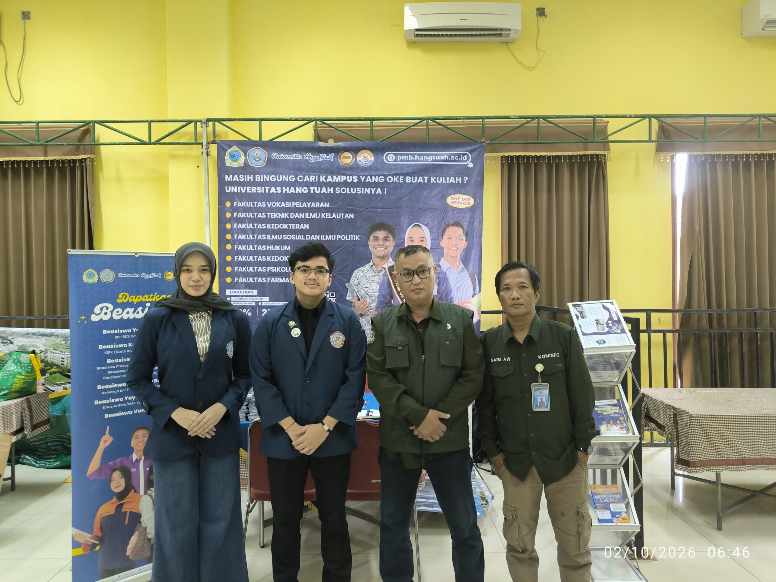 Edu Fair Digelar di GOR Putri Nombu Bangkalan, Universitas Hang Tuah Perkenalkan Program Studi dan Fasilitas Kampus