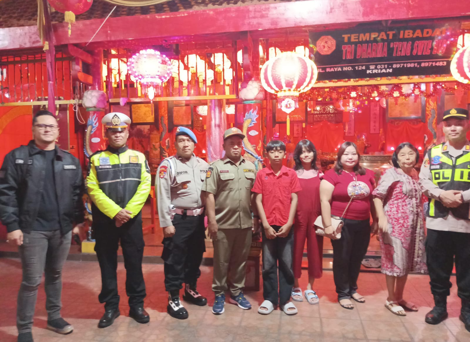 Polresta Sidoarjo Jamin Perayaan Imlek Aman dan Kondusif