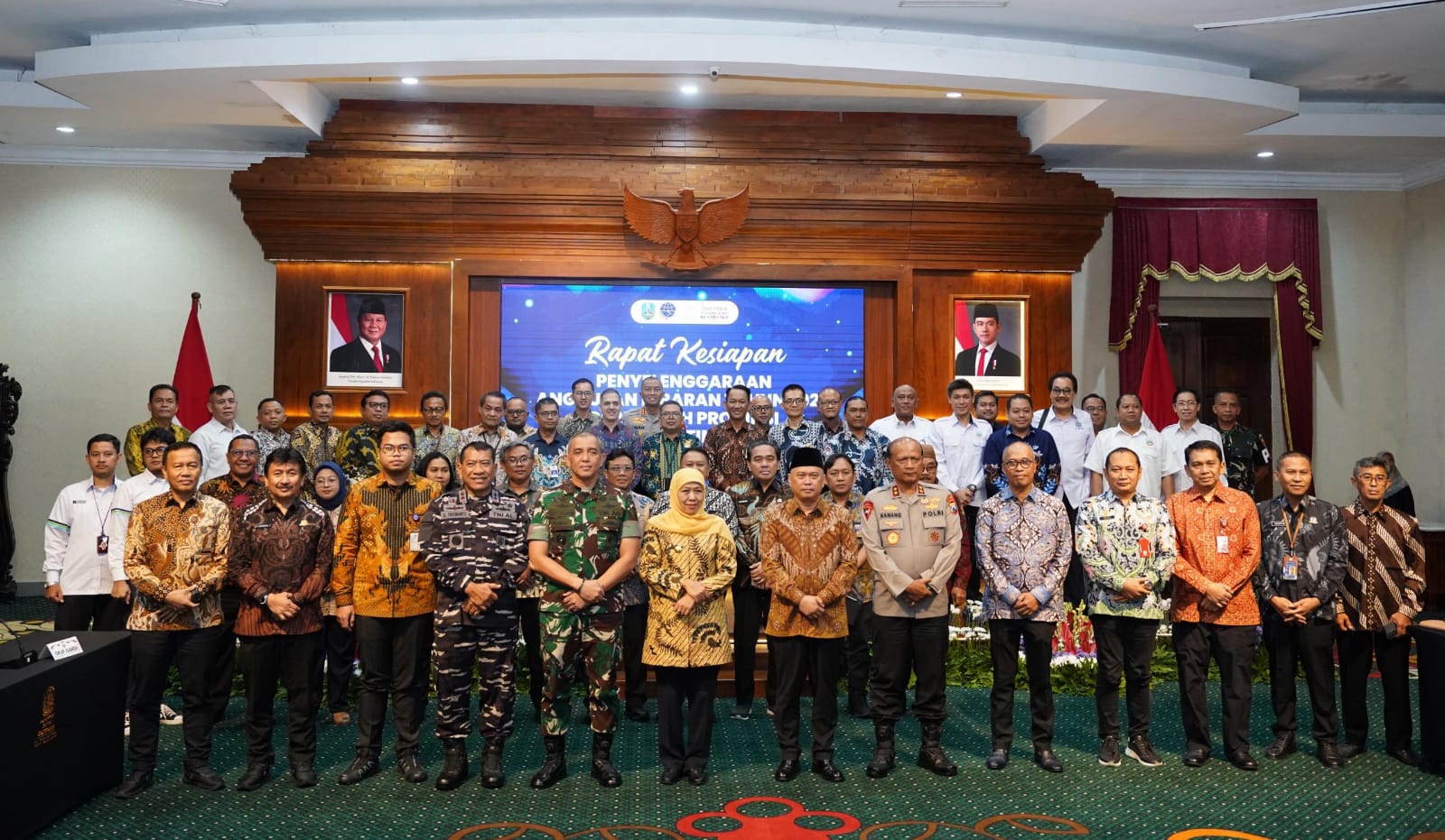 Pangdam V/Brawijaya Hadiri Kunjungan Menhub Bahas Kesiapan Angkutan Lebaran Jatim