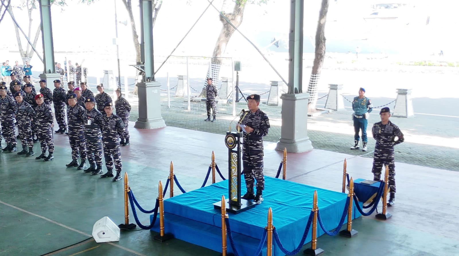 Pangkoarmada II Pimpin Apel Khusus HUT Ke-80 Pomal, Tegaskan Komitmen Humanis dan Profesional Prajurit Polisi Militer