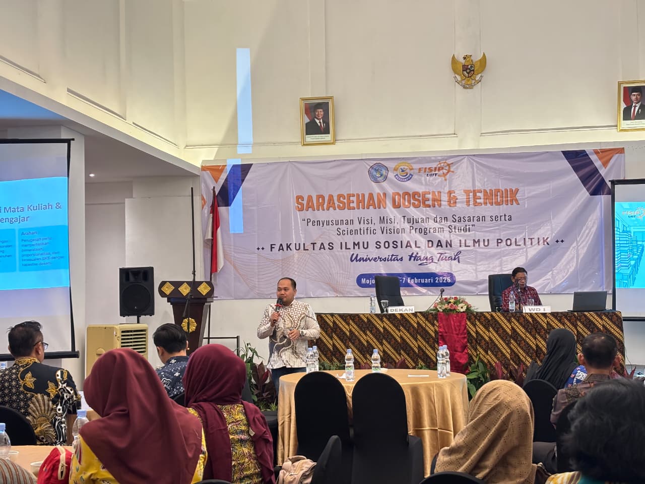 FISIP Selenggarakan Sarasehan Penyusunan VMTS dan Penguatan Visi Keilmuan Program Studi