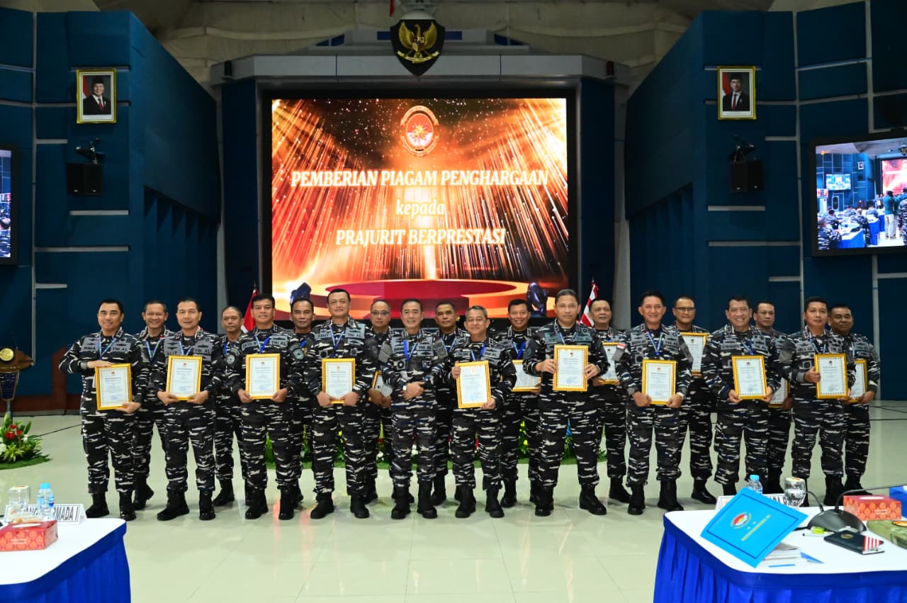 Pangkoarmada II Hadiri Rasko Koarmada RI 2026, Raih Penghargaan Prajurit Berprestasi