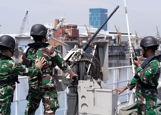 Asah Kemampuan dan Profesionalisme Prajurit, Koarmada II Gelar Latihan Pertahanan Pangkalan