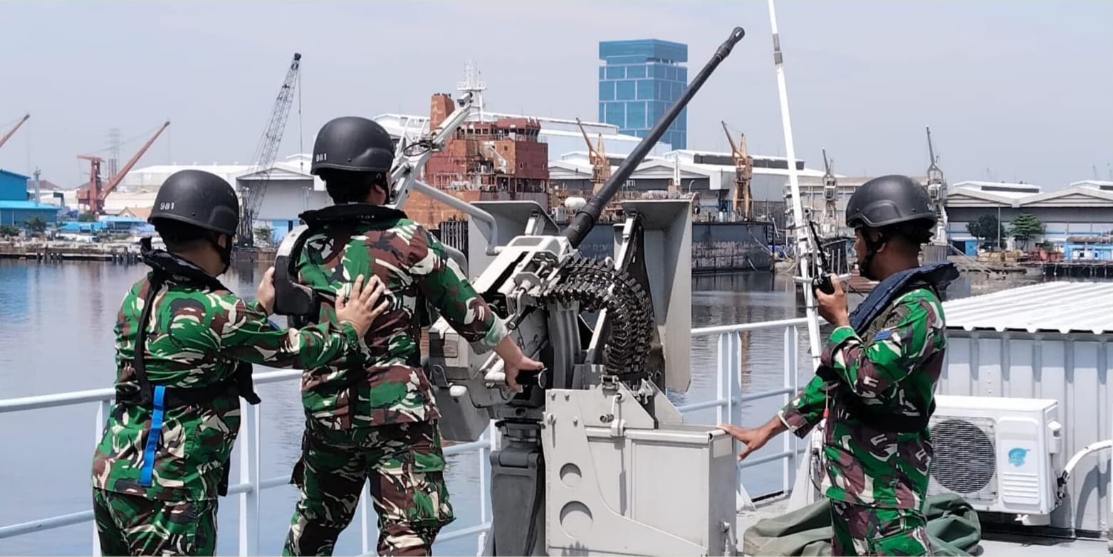 Asah Kemampuan dan Profesionalisme Prajurit, Koarmada II Gelar Latihan Pertahanan Pangkalan