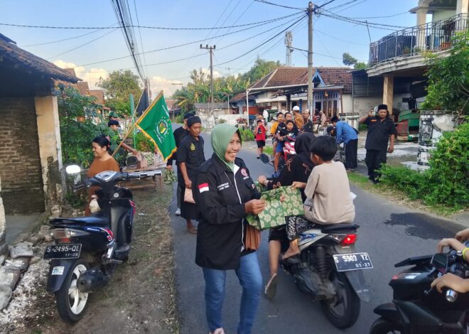 Berbagi Keberkahan, organisasi perjuangan Walisongo indonesia laskarsabilila(PWI ls) DPD Jombang bagi Takjil Gratis.