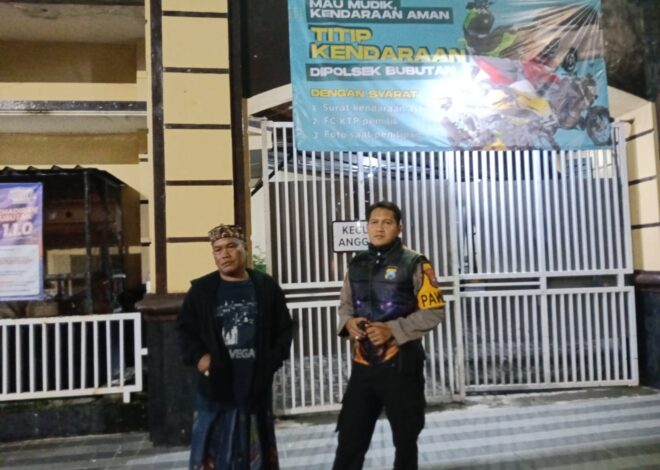 Polsek Bubutan Intensifkan Jaga Mako dan Pemantauan Kamtibmas di Jalan Raden Saleh