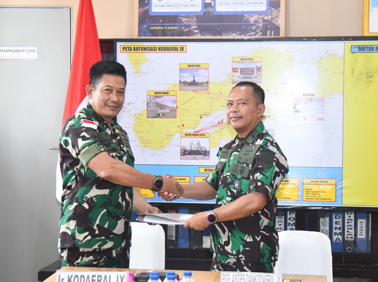 Inspektorat Kodaeral IX Tuntaskan Audit Kinerja Internal di Staf Operasi Kodaeral lX
