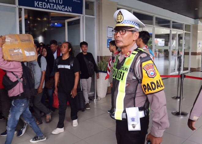 Polres Pelabuhan Tanjungperak Gelar KRYD Kawal Arus Balik di Terminal GSN