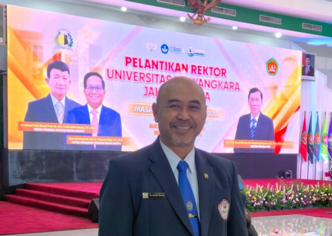 Sinergi Kampus Menguat ! Rektor UHT Hadiri Pelantikan Rektor Baru UBJ