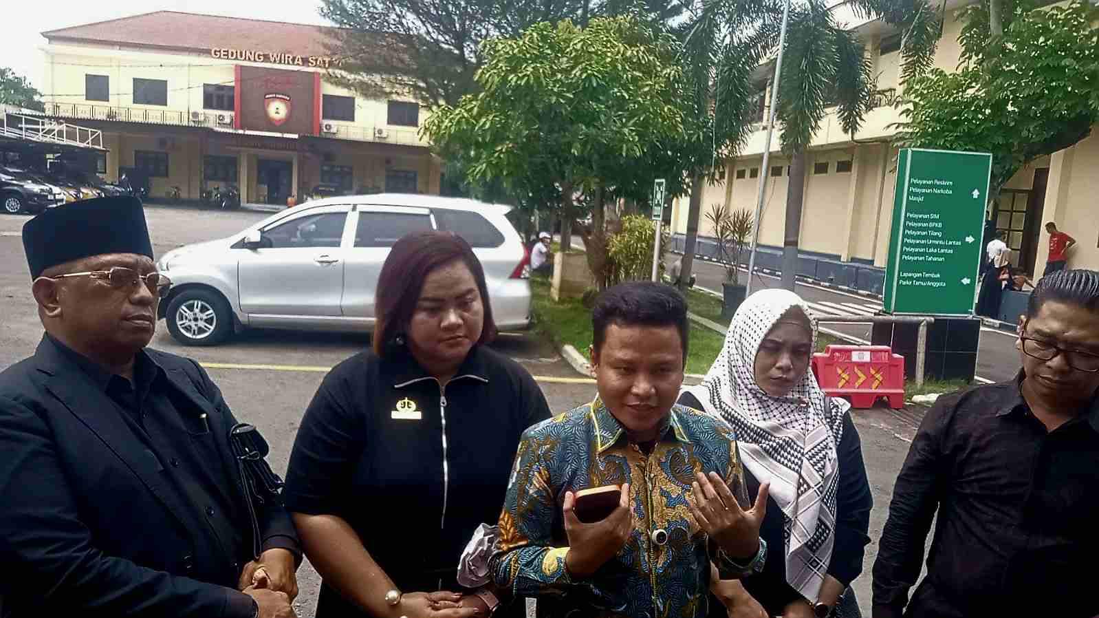 Datangi Polres Mojokerto, Tim Hukum Amir Soroti Proses Penegakan Hukum