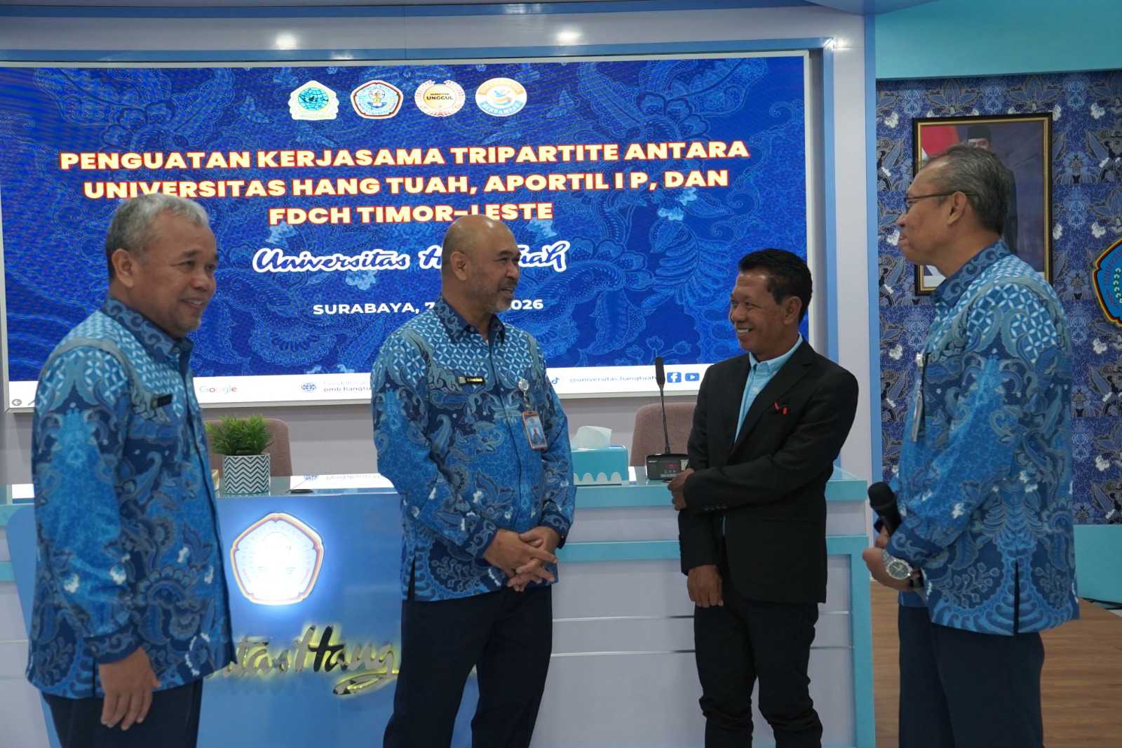 UHT Perkuat Kerja Sama Tripartit dengan Timor Leste, Rektor: Yang Baik Disampaikan, yang Kurang Jadi Evaluasi