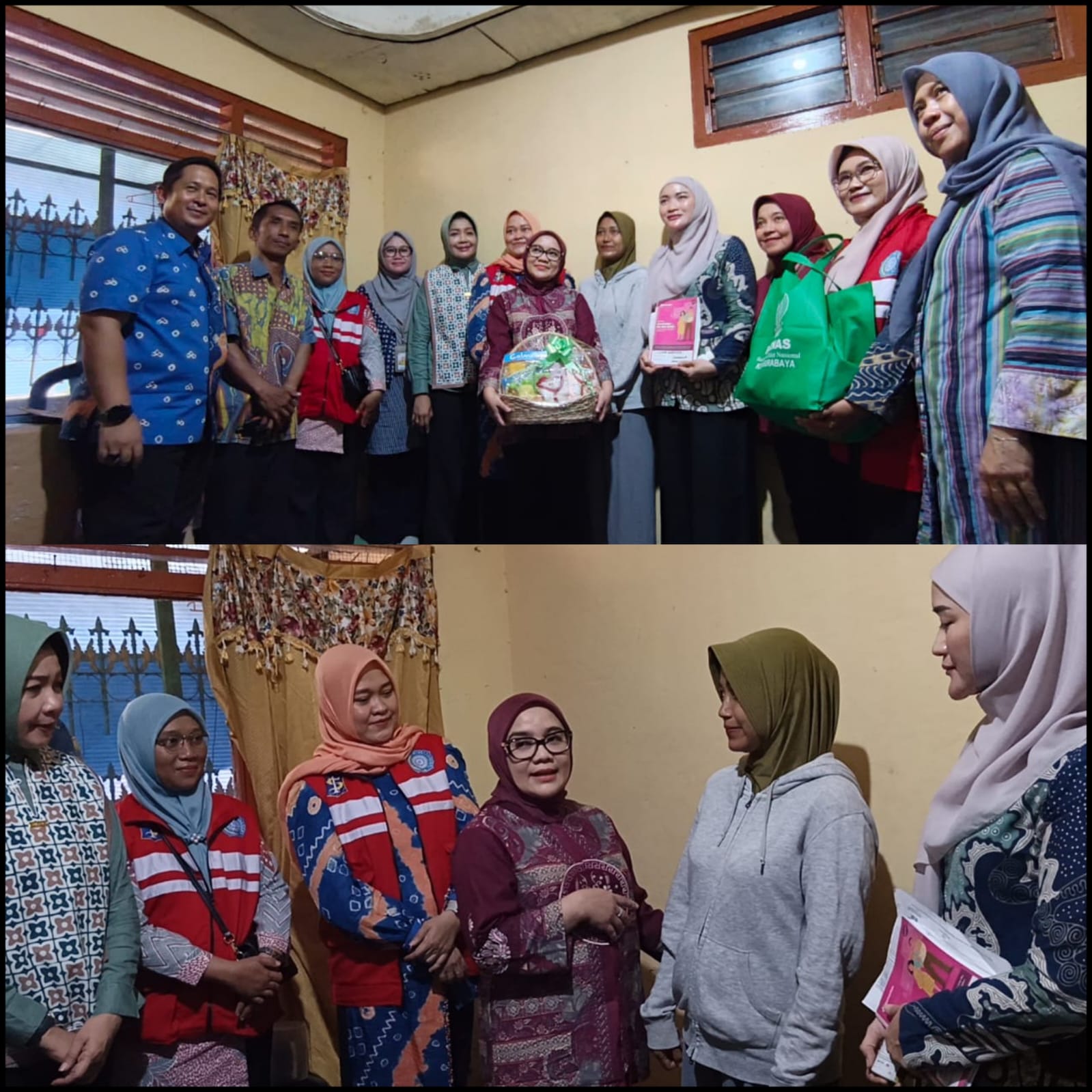 Surabaya perkuat,, Lurah dan Bidan Jepara Dampingi ibu hamil kurang mampu di Dupak timur