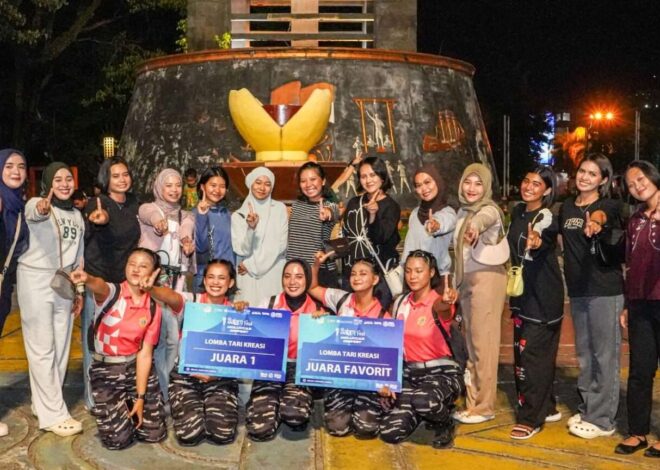 Tim Dara Laut Kowal Kodaeral IX Raih Juara 1 dan Favorit Lomba Dance Salam Fest x Moluccas Digifest 2026