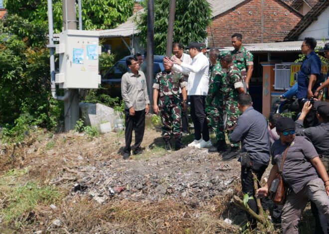 Sinergi Bangun Sidoarjo, Bupati Subandi dan Danrem 084 Akan Garap Jembatan di Plumbungan