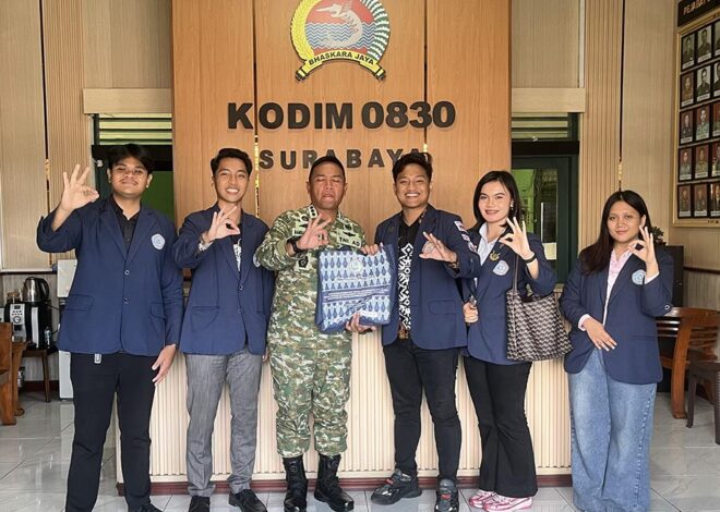 BEM UHT Audiensi ke Kodim 0830, Tekankan Peran Aparat dalam Keamanan Sipil