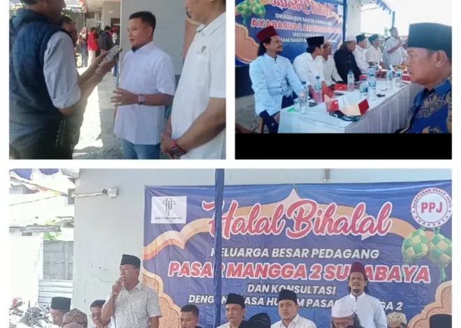 Madas Sedarah Tegaskan Komitmen, Halal Bihalal Pasar Mangga Dua Berlangsung Khidmat