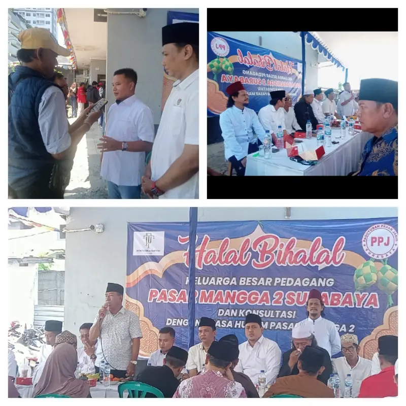 Madas Sedarah Tegaskan Komitmen, Halal Bihalal Pasar Mangga Dua Berlangsung Khidmat
