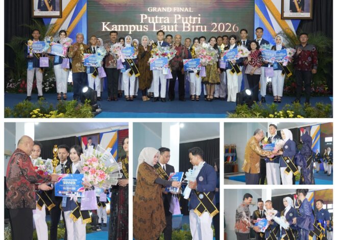 Universitas Hang Tuah Lahirkan Generasi Unggul, Zain dan Novelia Sabet Gelar Putra Putri Kampus Laut Biru 2026