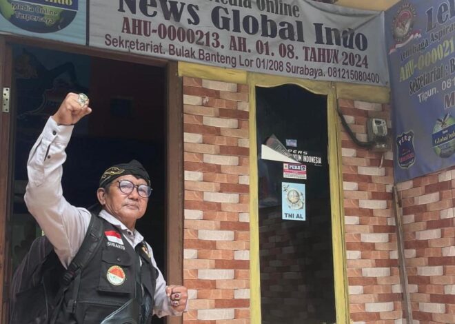 JALIN SINERGI PERS DAN LEMBAGA SOSIAL, SUDARTO MEDIA LIPUTAN WARTA JATIM KUNJUNGI KANTOR NEWSGLOBALINDO DI SURABAYA