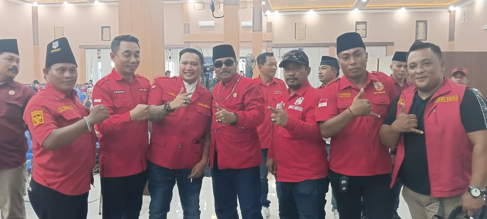 Ratusan Kader Padati Pelantikan DPC Madas Sedarah Pamekasan, Edi Macan: Jangan Terpecah!
