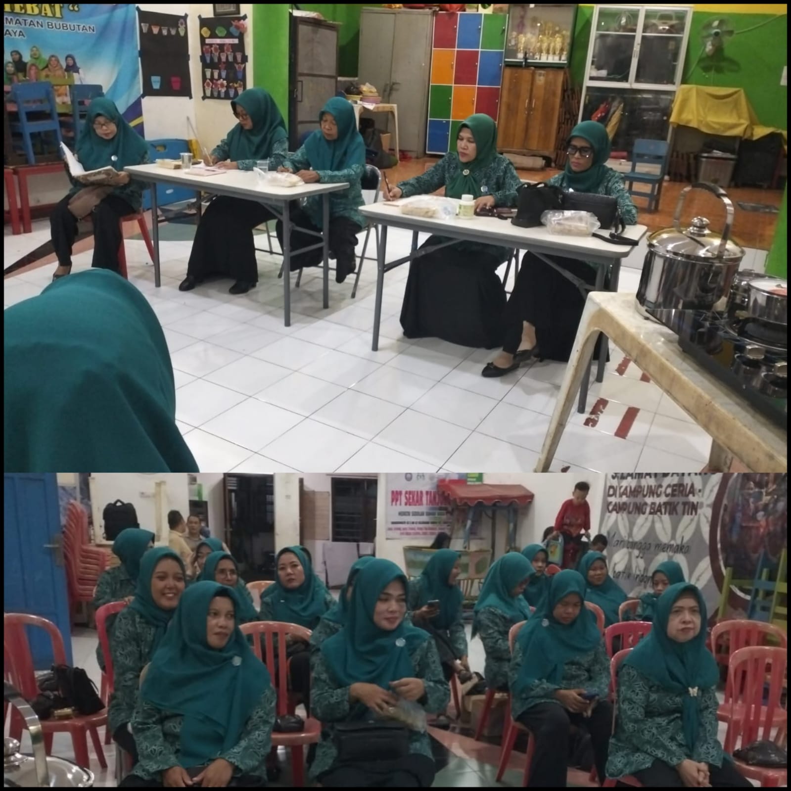PKK RW 04 Kelurahan Gundih Gelar Pertemuan Rutin Bulanan di Balai RW 04 Sumber Mulyo