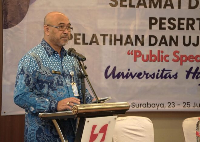 UHT Gelar Pelatihan Public Speaking, Bekali 32 Dosen Tingkatkan Kompetensi Komunikasi