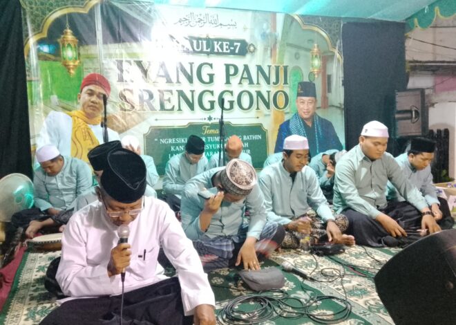 Haul Eyang Panji Srenggono Ke – 7 Di Jl. Manyar Sabrangan Di Padati Jamaah