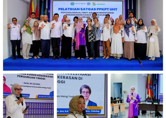 UHT Perkuat Kapasitas Satgas PPKPT Melalui Pelatihan Psikologi Forensik dan Pendampingan Korban Kekerasan